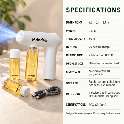 Petorizer Enzyme Fogger