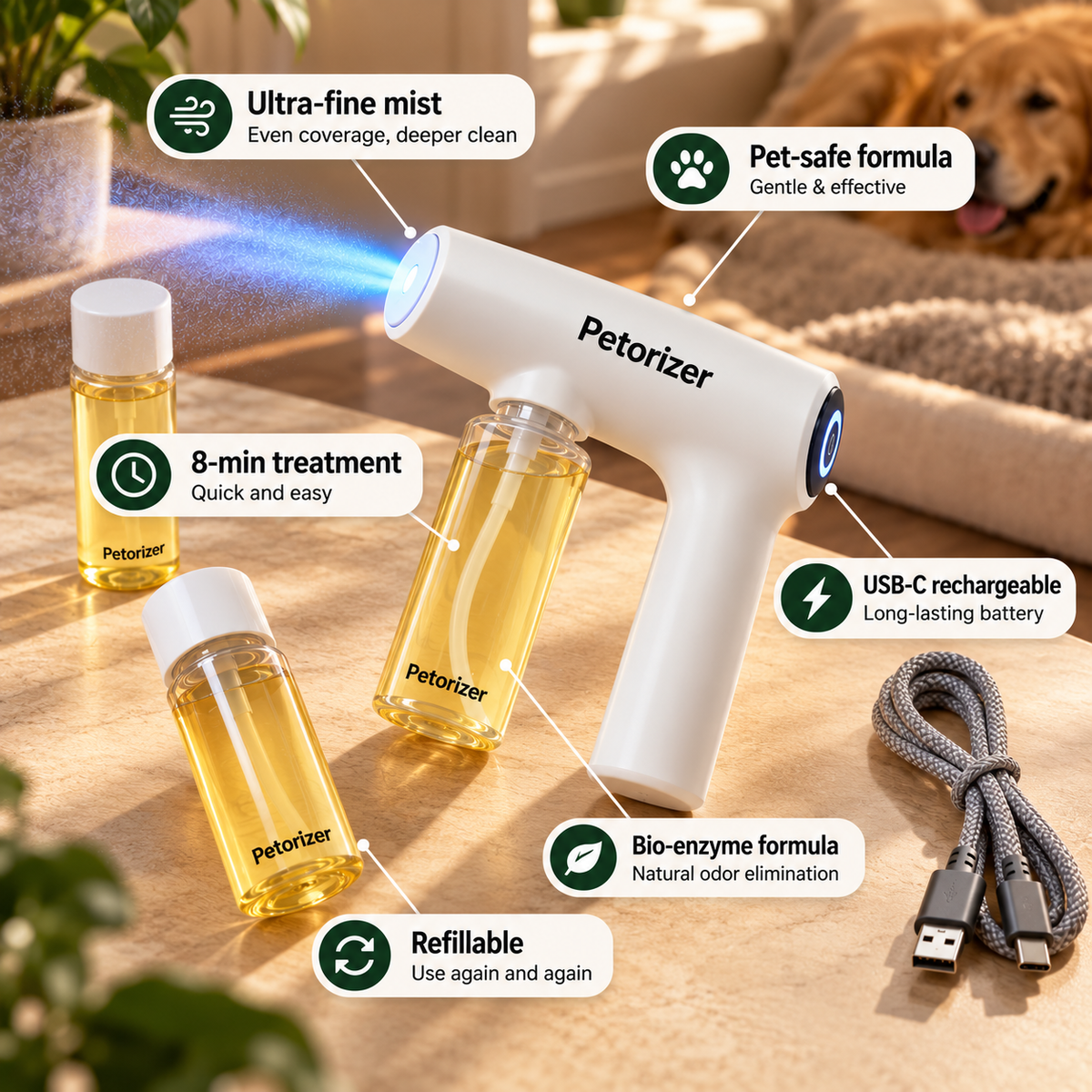 Petorizer Enzyme Fogger